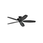Ventilateur de plafond 52" Kichler 330164SBK 30W 5-lames satin noir