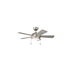 Ventilateur de plafond Kichler Starkk 330171NI 17 Watt nickel brossé
