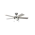 Ventilateur de plafond Kichler Starkk 330174PN 17 Watt nickel poli