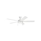Ventilateur de plafond Kichler Starkk 330180MWH 17 Watt blanc mat