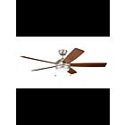 Ventilateur de plafond Kichler Starkk 330180NI 17 Watt nickel brossé