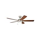Ventilateur de plafond Kichler Starkk 330180NI 17 Watt nickel brossé