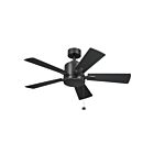 Ventilateur de plafond Kichler 330241SBK Noir satiné