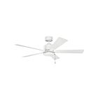 Ventilateur de plafond Kichler Bowen 330242MWH blanc mat