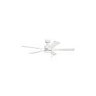 Ventilateur de plafond Kichler Bowen 330243MWH blanc mat