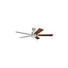 Ventilateur de plafond Kichler Bowen 330243NI nickel brossé