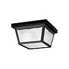 Plafonnier extérieur Kichler 345BK 2-lumières 60W noir