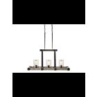Suspendu pour îlot Kichler Barrington 34752 3-lumières 60W fer d'enclume