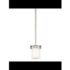 Mini suspendu Kichler Hendrik 3475NI 1-lumière 100W nickel brossé