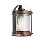 Kichler 34808A 1-Lumière Noir Distressed Suspendu