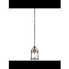 Mini suspendu Kichler Barrington 34810 1-lumière 60W fer d'enclume