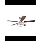 Ventilateur de plafond Kichler Bands 35169 nickel brossé