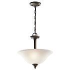 Suspendu transformable Kichler Armida 3694OZ 2-lumières 100W vieux bronze