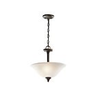Suspendu transformable Kichler Armida 3694OZ 2-lumières 100W vieux bronze