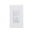Kichler 370155 Blanc Télécommande pour ventilateurs de plafond à courant alternatif standard