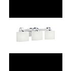 Luminaire de vanité Kichler 37380 3-lumières 60W chrome