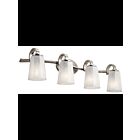 Luminaire de vanité Kichler Oxby 37410 4-lumières 60W nickel brossé