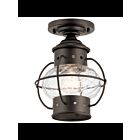 Plafonnier Kichler Watchgrove 38229 1-lumière 60W vieux bronze