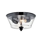 Kichler 38276 2-Lumières 13.5W Noir Plafonnier encastré
