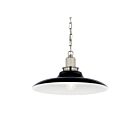 Kichler 38277 Sarek 1-Lumière 60W Noir Suspendu