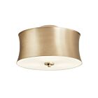 Kichler 38283 3-Lumières 14W Bronze champagne Plafonnier semi encastré