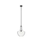 Suspendu Kichler Everly 42046BK 1-lumière 100W noir