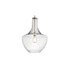 Suspendu Kichler Everly 42046NICS 1-lumière 100W nickel brossé