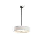 Suspendu transformable Kichler 42121NI 3-lumières 100W nickel brossé