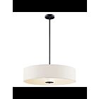 Suspendu à tambour Kichler 42122BK 3-lumières 150W noir
