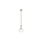Suspendu Kichler Everly 42141NBR 1-lumière 100W laiton naturel