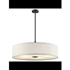 Suspendu Kichler Transitional 42196BK 5-lumières 100W noir