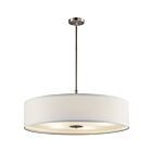 Suspendu Kichler Transitional 42196NI 5-lumières 100W nickel brossé