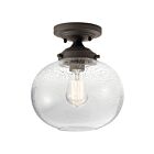 Plafonnier semi-encastré Kichler Avery 42296OZ 1-lumière 100W vieux bronze