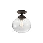 Plafonnier semi-encastré Kichler Avery 42296OZ 1-lumière 100W vieux bronze