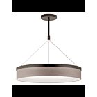 Lustre rond à LED Kichler Mercel 42298OZLED 3-lumières 38W vieux bronze
