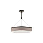 Lustre rond à LED Kichler Mercel 42298OZLED 3-lumières 38W vieux bronze