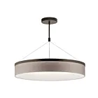 Lustre rond à LED Kichler Mercel 42299OZLED 3-lumières 46W vieux bronze