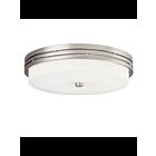 Plafonnier à LED Kichler 42380NILEDR 1-lumière 22W nickel brossé