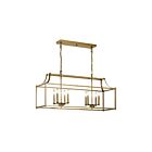 Lustre linéaire Kichler Morrigan 42497NBR laiton naturel