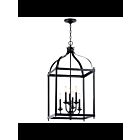 Suspendu de foyer Kichler Larkin 42568BK 6-lumières 60W noir