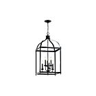 Suspendu de foyer Kichler Larkin 42568BK 6-lumières 60W noir