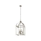 Lustre de foyer Kichler Larkin 42568NI 6-lumières 60W nickel brossé