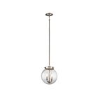 Mini suspendu Kichler Holbrook 42588NI 2-lumières 60W nickel brossé