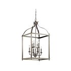 Suspendu de foyer Kichler Larkin 42591NI 8-lumières 60W nickel brossé