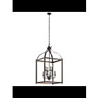 Suspendu de foyer Kichler Larkin 42591OZ 8-lumières 60W vieux bronze