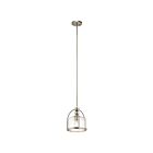 Mini suspendu Kichler 42798NI 1-lumière 75W nickel brossé