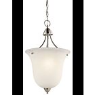 Suspendu de foyer Kichler Nicholson 42882NI 1-lumière 150W nickel brossé