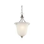 Suspendu de foyer Kichler Nicholson 42882NI 1-lumière 150W nickel brossé