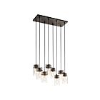 Suspendu Kichler Brinley 42890OZ 8-lumières 100W vieux bronze
