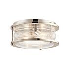 Plafonnier Kichler Ashland 42910PN 2-lumières 60W nickel poli